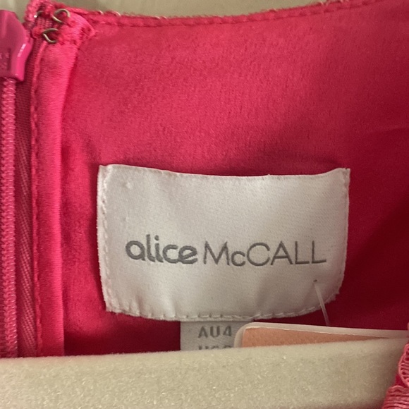 Alice McCall Floyd Mini Dress Pink Size 0 NWT - Picture 5 of 9